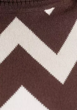 Melrose Strickkleid mit Zickzack-Muster - NEUE KOLLEKTION 13 Melrose Strickkleid mit Zickzack-Muster - NEUE KOLLEKTION -Melrose Verkaufsshop 06999e49 3b74 5413 91c6 b5810f21e425