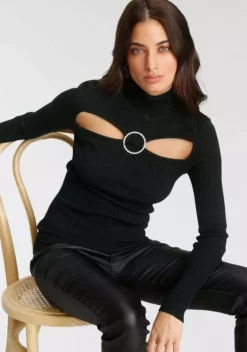 Melrose Rollkragenpullover mit Zierschnalle und Cut-Outs - NEUE KOLLEKTION 12 Melrose Rollkragenpullover mit Zierschnalle und Cut-Outs - NEUE KOLLEKTION -Melrose Verkaufsshop 095d9057 cfa4 5dfa b9ec c8fbc7e0bb89