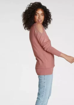 Melrose Fledermauspullover mit Schulter Cut-Out und Ziersteinen 17 Melrose Fledermauspullover mit Schulter Cut-Out und Ziersteinen -Melrose Verkaufsshop 0bcca547 581f 5ebf 9a52 64e271a88fc2