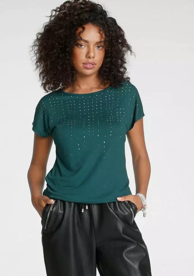 Melrose Fledermausshirt mit Ziernieten 9 Melrose Fledermausshirt mit Ziernieten – Bild 7