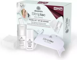 alessandro international Nagellack-Set »Striplac Travel Kit«, 4-tlg.