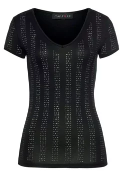 Melrose V-Shirt mit Glitzersteinen 12 Melrose V-Shirt mit Glitzersteinen -Melrose Verkaufsshop 11b9521a 7e21 5031 8e66 dd66cf24e23b