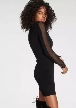 Melrose Strickkleid mit Mesh-Streifen 15 Melrose Strickkleid mit Mesh-Streifen -Melrose Verkaufsshop 1302d7dd 2865 503a a093 17f9cf20fae4