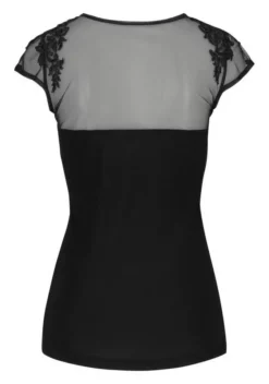 Melrose Rundhalsshirt mit Spitzen-Applikation 15 Melrose Rundhalsshirt mit Spitzen-Applikation -Melrose Verkaufsshop 13283416