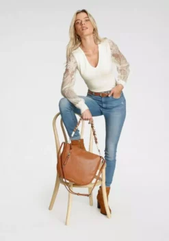 Melrose V-Ausschnitt-Pullover mit Ärmeln aus Spitze Schwarz, Wollweiß 15 Melrose V-Ausschnitt-Pullover mit Ärmeln aus Spitze Schwarz, Wollweiß -Melrose Verkaufsshop 15cc36e8 5d54 5600 a6e2 03fabb108f40