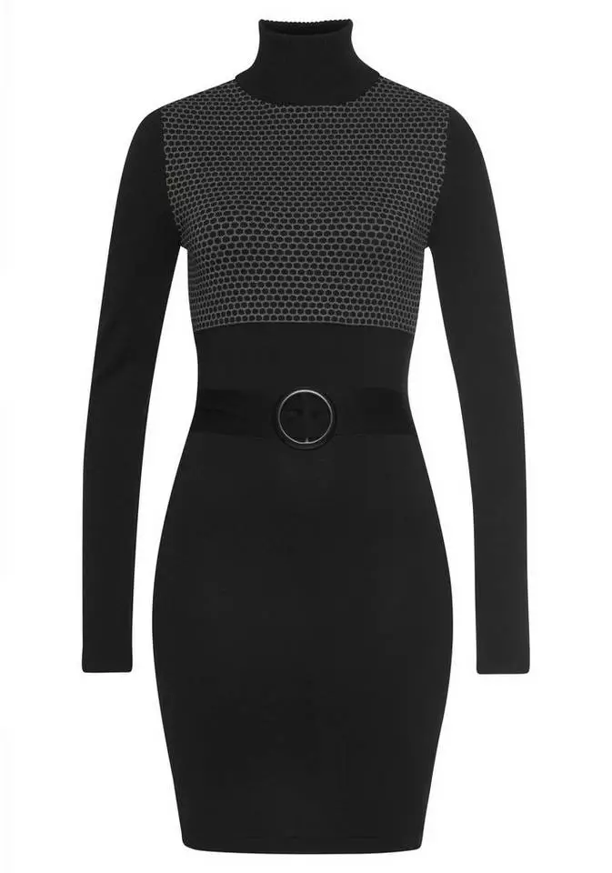 Melrose Strickkleid mit Ziergürtel - NEUE KOLLEKTION 8 Melrose Strickkleid mit Ziergürtel - NEUE KOLLEKTION – Bild 6