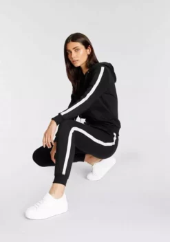 Melrose Loungeanzug (2 tlg) mit Glanzstreifen