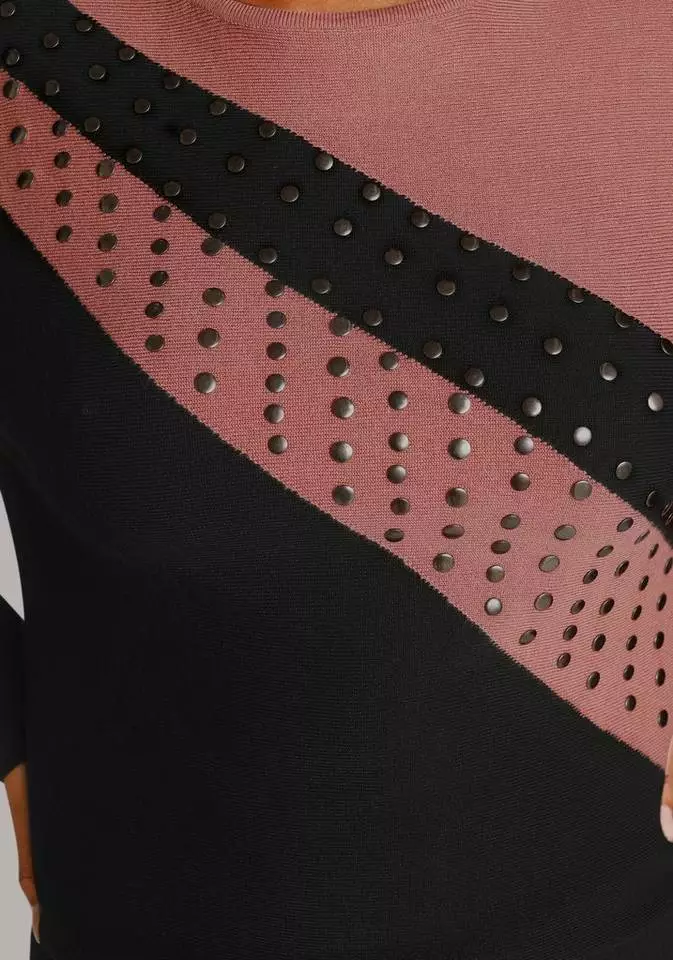 Melrose Strickkleid mit Colorblock und Ziernieten 9 Melrose Strickkleid mit Colorblock und Ziernieten – Bild 7