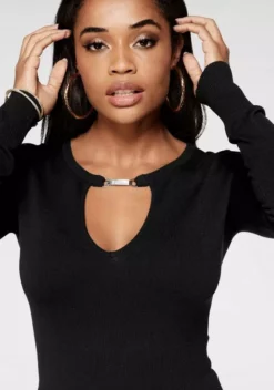 Melrose Strickpullover mit Glitzerschnalle 10 Melrose Strickpullover mit Glitzerschnalle -Melrose Verkaufsshop 1c3bb1fe f204 59ae 91be fbc9f05d93f6