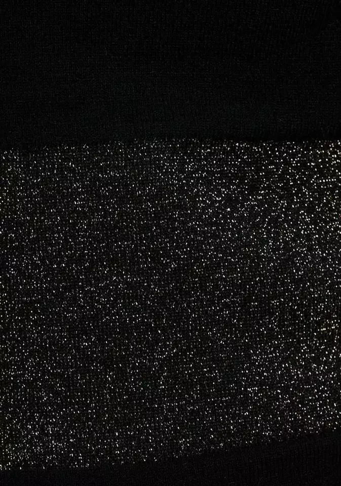 Melrose Strickkleid mit Streifen aus weichem Glanzgarn - NEUE KOLLEKTION 9 Melrose Strickkleid mit Streifen aus weichem Glanzgarn - NEUE KOLLEKTION – Bild 7