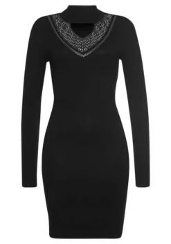 Melrose Strickkleid mit Glitzersteinen und Cut-Out 14 Melrose Strickkleid mit Glitzersteinen und Cut-Out -Melrose Verkaufsshop 1db660b9 ba29 5bfc bafc 86467fa8ad8c