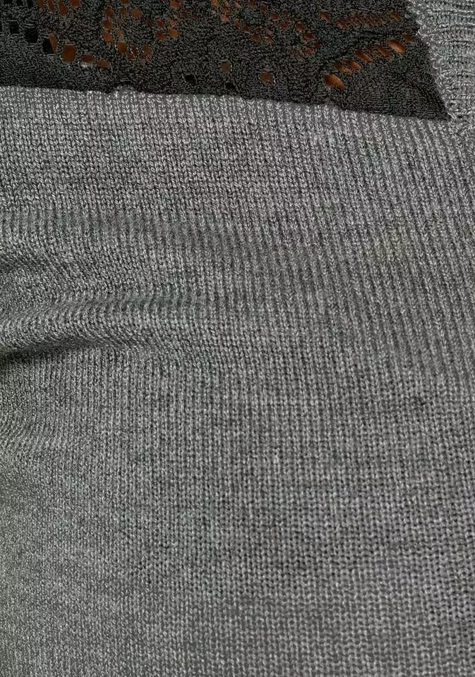 Melrose Strickpullover mit Schnürung und Spitze 8 Melrose Strickpullover mit Schnürung und Spitze – Bild 6