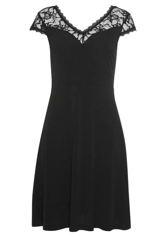 Melrose Jerseykleid mit Spitze 8 Melrose Jerseykleid mit Spitze – Bild 6