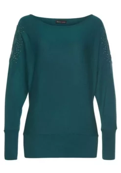 Melrose Fledermauspullover mit Blumen-Applikation und Glitzersteinen 12 Melrose Fledermauspullover mit Blumen-Applikation und Glitzersteinen -Melrose Verkaufsshop 22537fca 690b 58c4 b158 2d57f65b898a