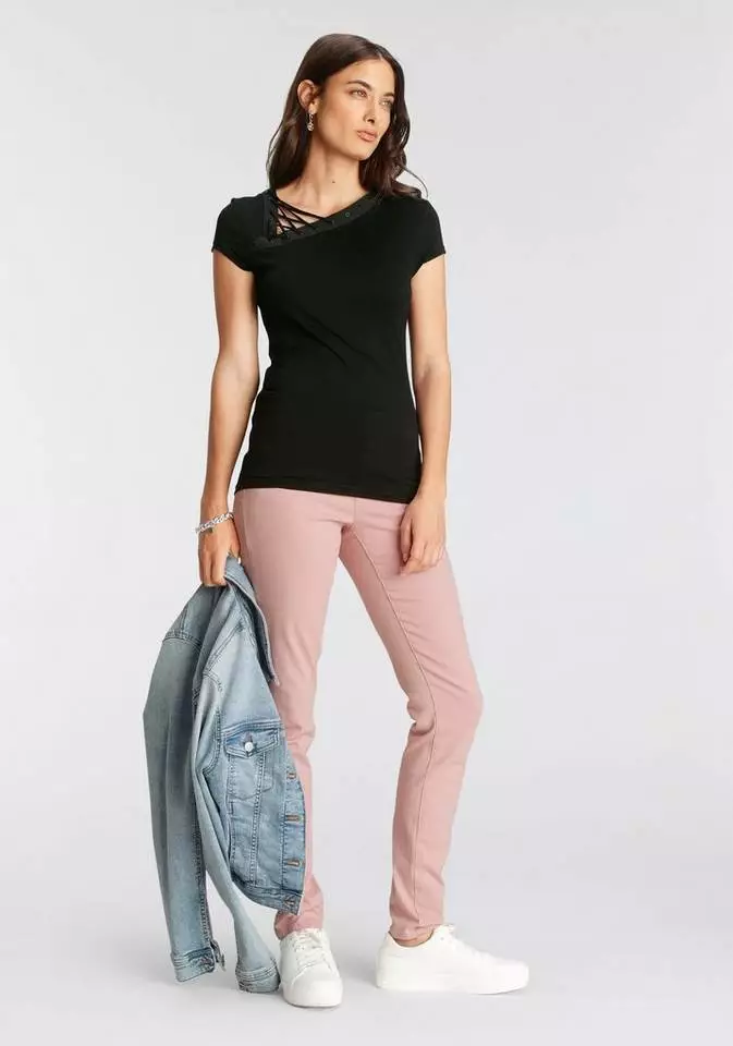 Melrose T-Shirt mit Zierschnürung - NEUE KOLLEKTION 7 Melrose T-Shirt mit Zierschnürung - NEUE KOLLEKTION – Bild 5