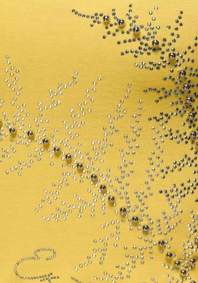 Melrose Rundhalsshirt mit Perlen und Glitzersteinen 8 Melrose Rundhalsshirt mit Perlen und Glitzersteinen – Bild 6