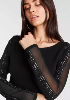 Melrose Strickpullover mit Mesheinsatz und Glitzersteinen - NEUE KOLLEKTION 10 Melrose Strickpullover mit Mesheinsatz und Glitzersteinen - NEUE KOLLEKTION -Melrose Verkaufsshop 2784d0f3 08d0 5e55 beb9 1f30eb8d8927