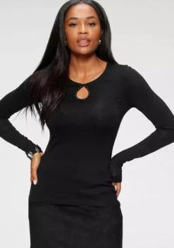 Melrose Langarmshirt mit Ziernieten 11 Melrose Langarmshirt mit Ziernieten -Melrose Verkaufsshop 2bcb461b 9b13 5088 8366 477cb527d478