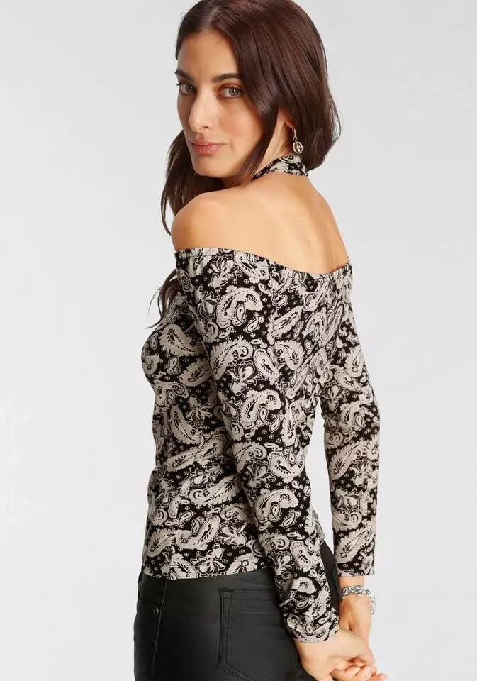 Melrose Carmenshirt mit Zierring - NEUE KOLLEKTION 5 Melrose Carmenshirt mit Zierring - NEUE KOLLEKTION – Bild 3