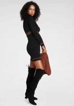 Melrose Strickkleid mit Streifen aus Glanzgarn 14 Melrose Strickkleid mit Streifen aus Glanzgarn -Melrose Verkaufsshop 3293ba8b d798 5b90 b431 85b9a314164f