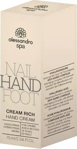 alessandro international Handcreme »SPA CREAM RICH« 5 alessandro international Handcreme »SPA CREAM RICH« -Melrose Verkaufsshop 32960424