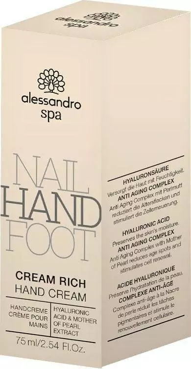 alessandro international Handcreme »SPA CREAM RICH« 4 alessandro international Handcreme »SPA CREAM RICH« – Bild 2