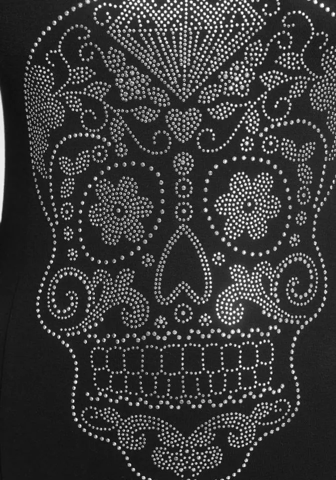 Melrose Maxikleid mit Glitzersteinen in Totenkopf-Optik 9 Melrose Maxikleid mit Glitzersteinen in Totenkopf-Optik – Bild 7