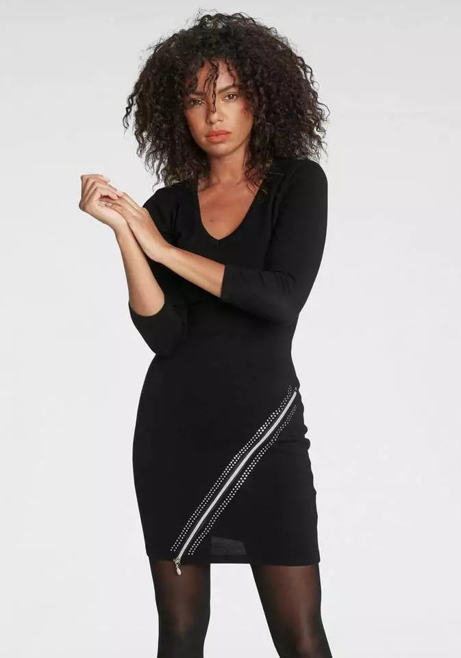 Melrose Strickkleid mit Zierreißverschluss 9 Melrose Strickkleid mit Zierreißverschluss – Bild 7