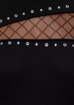 Melrose Strickkleid mit Netz-Detail und Ziernieten 15 Melrose Strickkleid mit Netz-Detail und Ziernieten -Melrose Verkaufsshop 3dc25425 a5ab 5ee3 8918 6c4ec77518a4