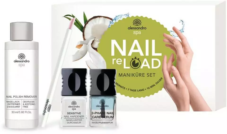 alessandro international Nagelpflege-Set »NAIL reLOAD«, 4-tlg. 3 alessandro international Nagelpflege-Set »NAIL reLOAD«, 4-tlg.