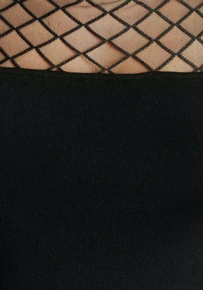 Melrose Rundhalspullover mit Grafik-Mesheinsatz - NEUE KOLLEKTION 8 Melrose Rundhalspullover mit Grafik-Mesheinsatz - NEUE KOLLEKTION – Bild 6