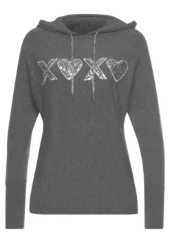 Melrose Fledermauspullover mit Kapuze und Pailletten-Stickerei 13 Melrose Fledermauspullover mit Kapuze und Pailletten-Stickerei -Melrose Verkaufsshop 416cb85e e417 5b9b 8726 05d3bebd3179