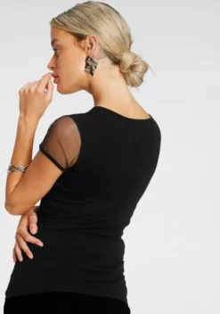 Melrose Rundhalsshirt mit Glitzer und Mesh 11 Melrose Rundhalsshirt mit Glitzer und Mesh -Melrose Verkaufsshop 41729099 5669 5f1f a116 a6aa3d91899d