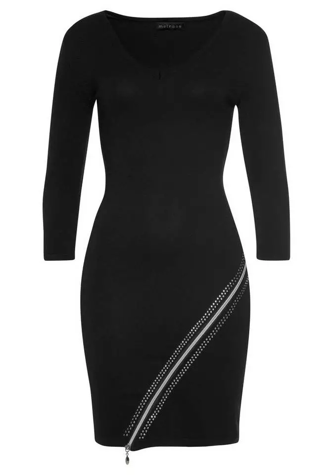 Melrose Strickkleid mit Zierreißverschluss 8 Melrose Strickkleid mit Zierreißverschluss – Bild 6