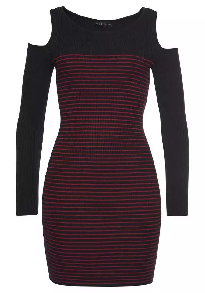 Melrose Strickkleid mit Streifen-Design 9 Melrose Strickkleid mit Streifen-Design – Bild 7