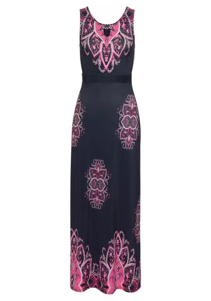 Melrose Maxikleid mit femininen Ornamenten 5 Melrose Maxikleid mit femininen Ornamenten – Bild 3