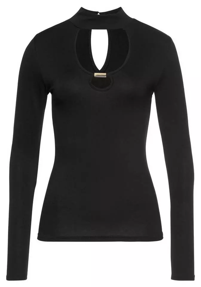 Melrose Rundhalsshirt mit Cut-Out und Schmuck-Detail - NEUE KOLLEKTION 9 Melrose Rundhalsshirt mit Cut-Out und Schmuck-Detail - NEUE KOLLEKTION – Bild 7