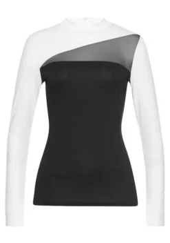 Melrose Stehkragenshirt mit Mesh-Einsatz 13 Melrose Stehkragenshirt mit Mesh-Einsatz -Melrose Verkaufsshop 4ceda818 d37e 5ce4 9602 54edc8c06daa