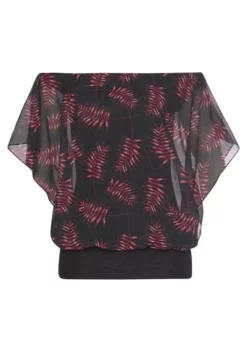 Melrose Shirtbluse mit bedrucktem Chiffon Schwarz-rot-geblümt, Grau-rosa-geblümt 16 Melrose Shirtbluse mit bedrucktem Chiffon Schwarz-rot-geblümt, Grau-rosa-geblümt -Melrose Verkaufsshop 54122fec a377 5aad 818b a6825b204beb