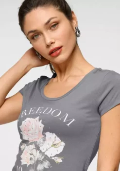 Melrose Kurzarmshirt mit verschiedenen Motiven mit Glitzersteinen 10 Melrose Kurzarmshirt mit verschiedenen Motiven mit Glitzersteinen -Melrose Verkaufsshop 54b0b2a6 7357 5846 89c8 824103b0af45