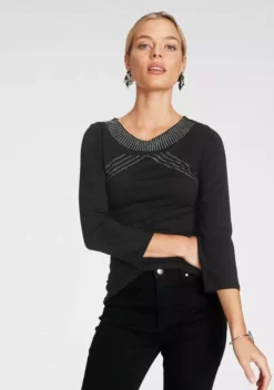 Melrose Rundhalsshirt mit Glitzersteinen 17 Melrose Rundhalsshirt mit Glitzersteinen -Melrose Verkaufsshop 57717a3d bd78 5ff2 b3e7 368f679fbed0