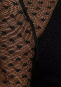 Melrose Strickkleid mit Ärmeln aus Herz-Mesh - NEUE KOLLEKTION -Melrose Verkaufsshop 5fc85ab5 b858 53ea bd7e e74cd840d2bf