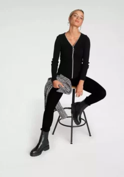 Melrose V-Ausschnitt-Pullover mit Zier-Reißverschluss 12 Melrose V-Ausschnitt-Pullover mit Zier-Reißverschluss -Melrose Verkaufsshop 637a5860 c2b7 5c17 8334 b1f22bed89b4