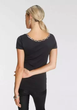 Melrose Kurzarmshirt mit Zierschnalle 11 Melrose Kurzarmshirt mit Zierschnalle -Melrose Verkaufsshop 66d985bb 1804 580e b022 820200e8bebe