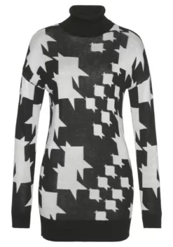 Melrose Rollkragenpullover mit Hahnentritt-Muster - NEUE KOLLEKTION 12 Melrose Rollkragenpullover mit Hahnentritt-Muster - NEUE KOLLEKTION -Melrose Verkaufsshop 68d9e1b3 f4b7 585c 8f04 5ff41cd85dee