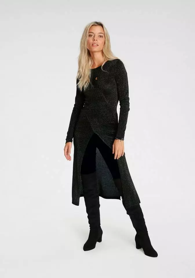 Melrose Longpullover mit Glanzgarn 10 Melrose Longpullover mit Glanzgarn – Bild 8