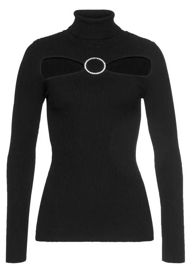 Melrose Rollkragenpullover mit Zierschnalle und Cut-Outs - NEUE KOLLEKTION 8 Melrose Rollkragenpullover mit Zierschnalle und Cut-Outs - NEUE KOLLEKTION – Bild 6