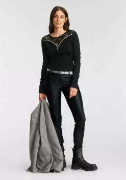 Melrose Rundhalspullover mit Spitze und Zierreißverschluss - NEUE KOLLEKTION 11 Melrose Rundhalspullover mit Spitze und Zierreißverschluss - NEUE KOLLEKTION -Melrose Verkaufsshop 7182d5d0 6628 517d 9328 b6a26ee55b88