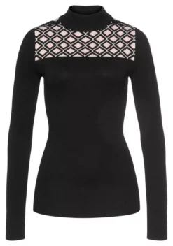 Melrose Stehkragenpullover mit Strickmuster - NEUE KOLLEKTION 14 Melrose Stehkragenpullover mit Strickmuster - NEUE KOLLEKTION -Melrose Verkaufsshop 7457569a 4aeb 50a2 b2e4 37677053ae8d