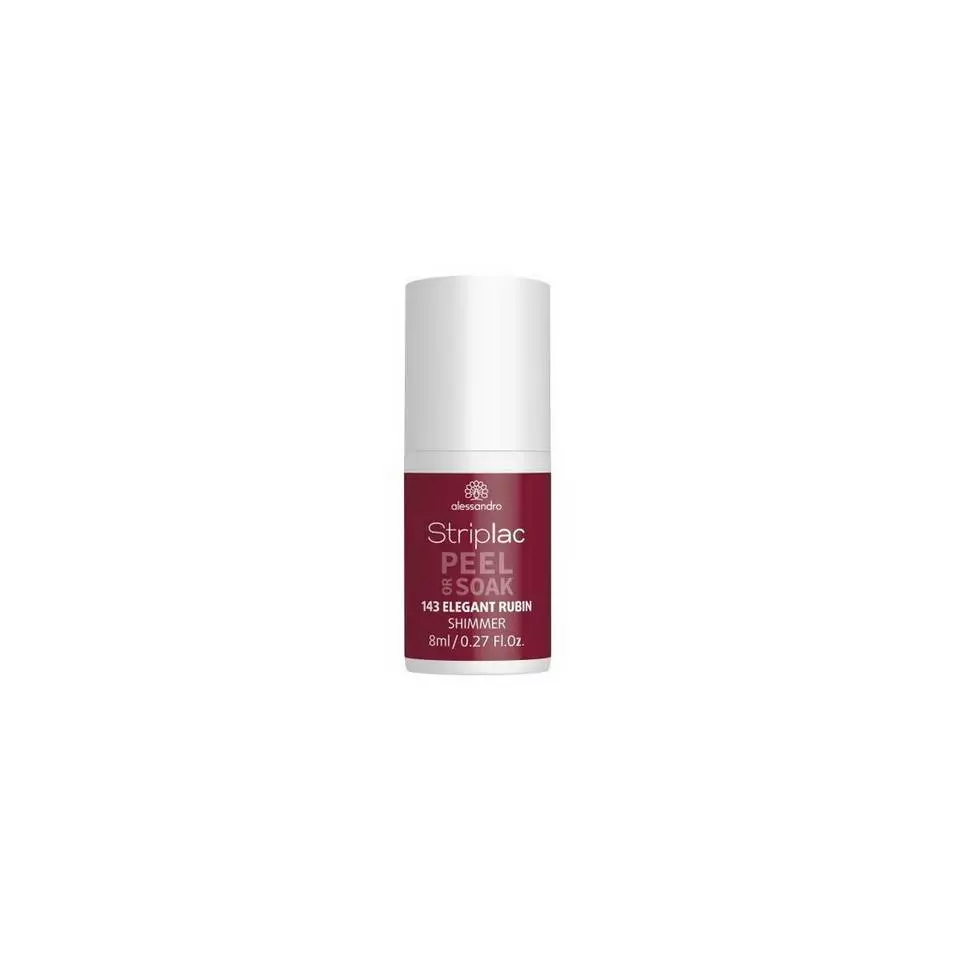 alessandro international Nagellack »Alessandro Striplac Peel or Soak 143 Elegant Rubin« 3 alessandro international Nagellack »Alessandro Striplac Peel or Soak 143 Elegant Rubin«